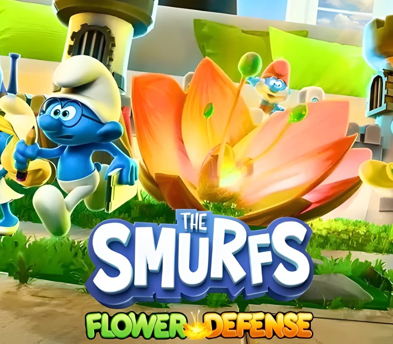 The Smurfs - Flower Defense
