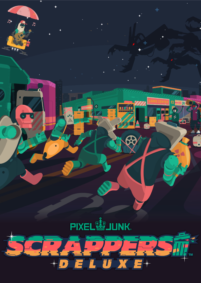 PixelJunk Scrappers Deluxe