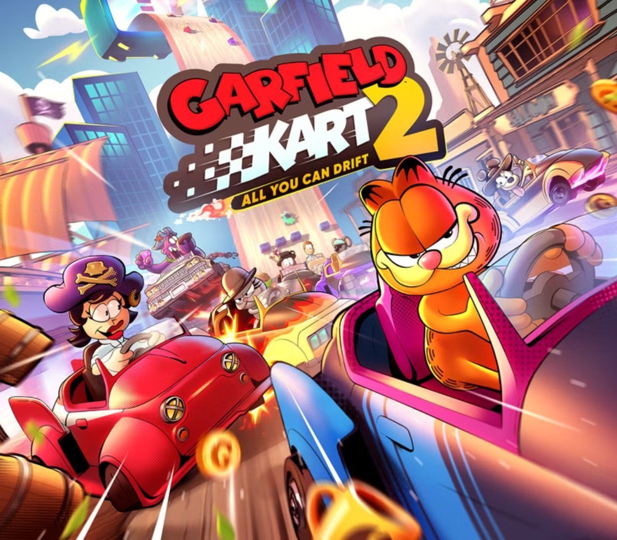 Gardfield Kart 2: All You Can Drift