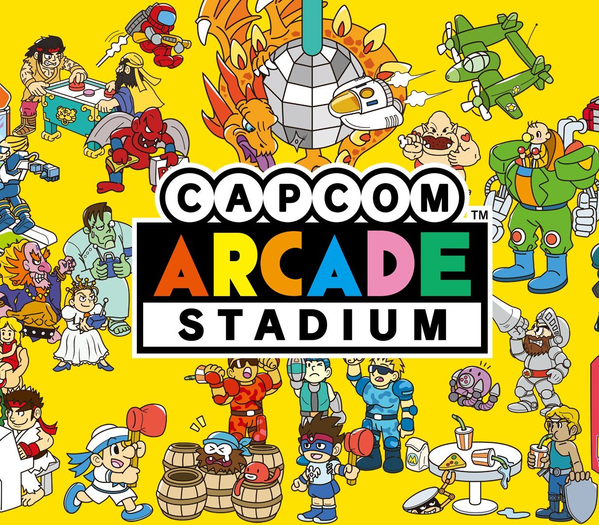 Capcom Arcade Stadium Packs 1, 2, and 3 Bundle