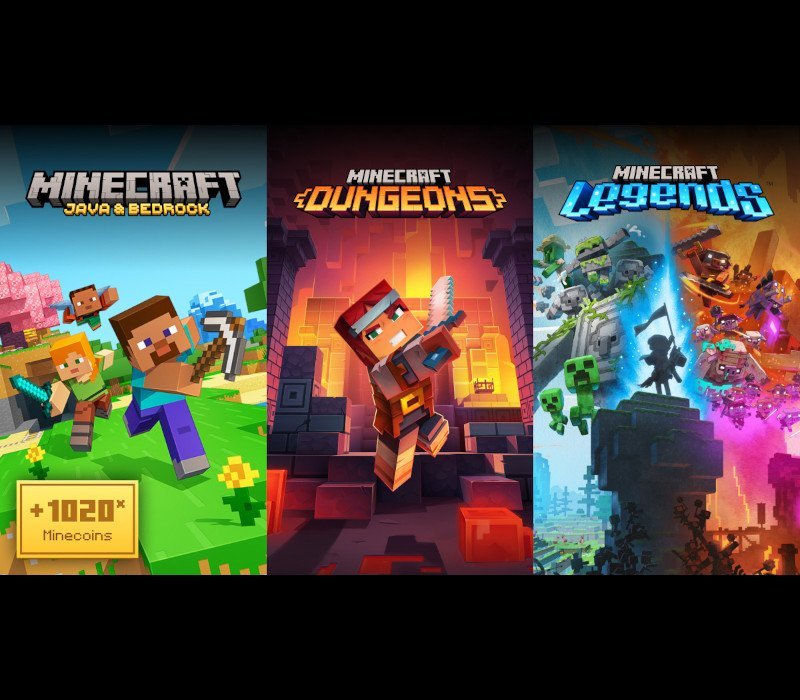 Minecraft Triple Bundle EU PC Windows CD Key