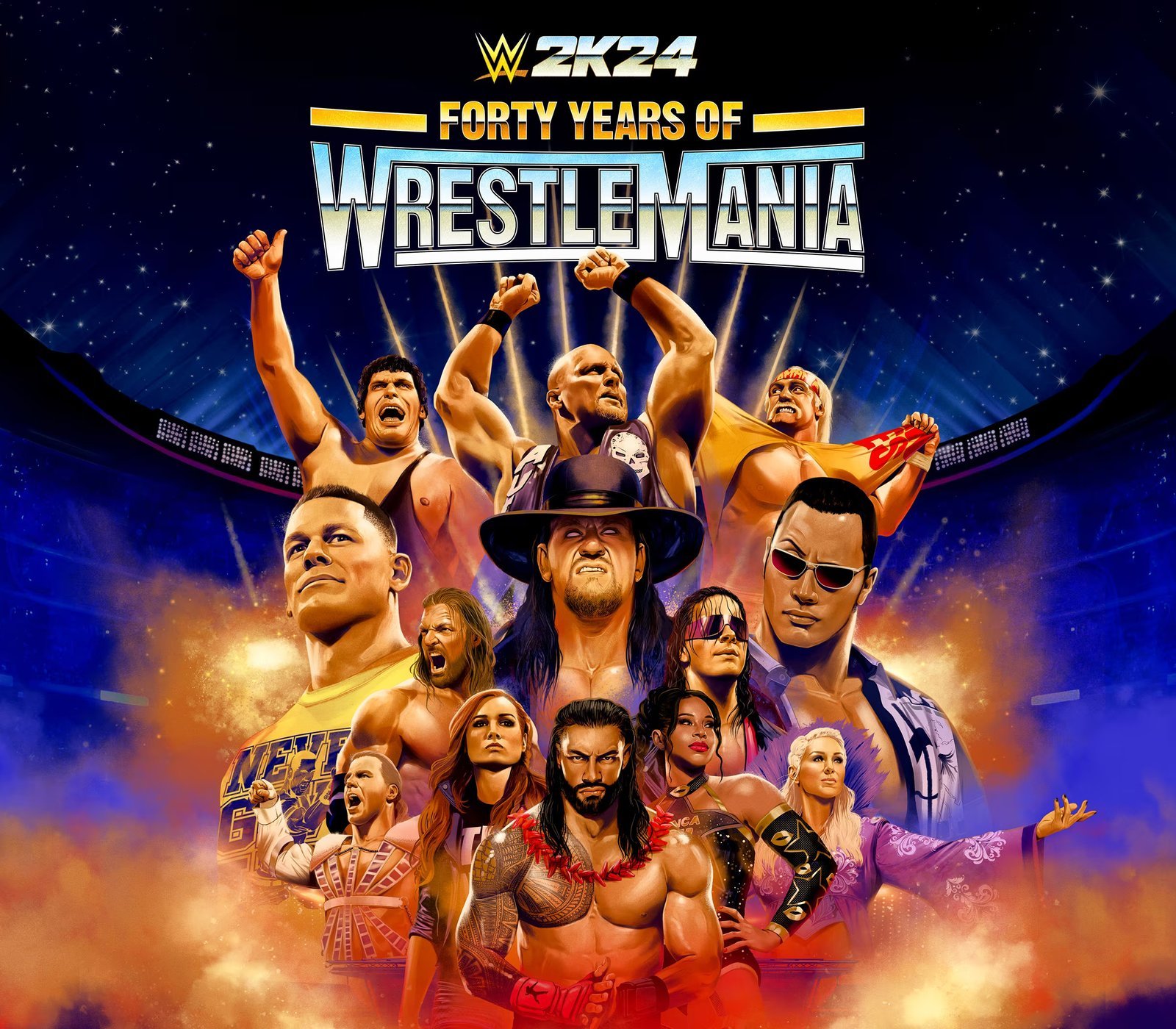 WWE 2K24 Forty Years of WrestleMania Edition