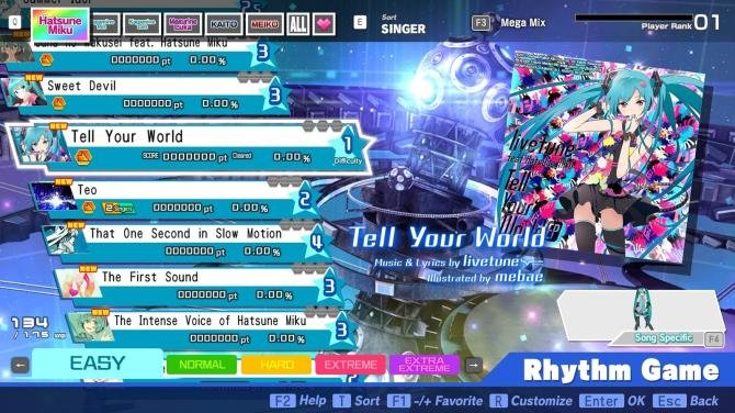 Hatsune Miku: Project DIVA Mega Mix+ 