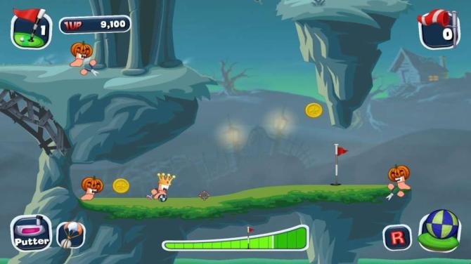 Worms Crazy Golf 