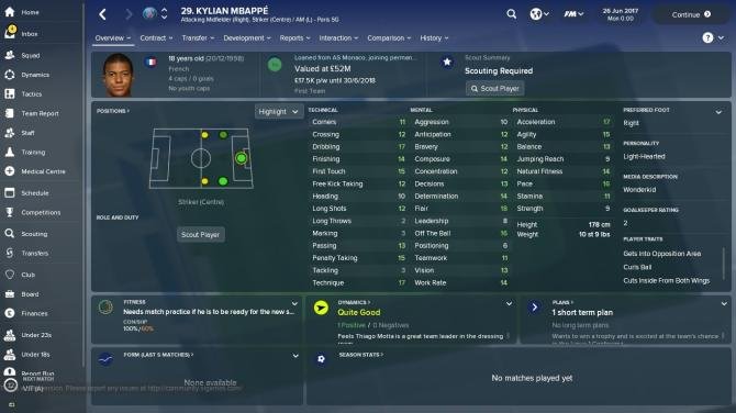 Football Manager 2018 