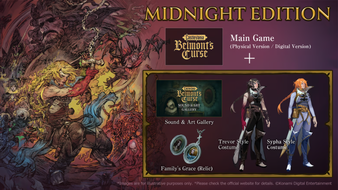 Castlevania: Belmont's Curse Midnight Edition PRE-ORDER 