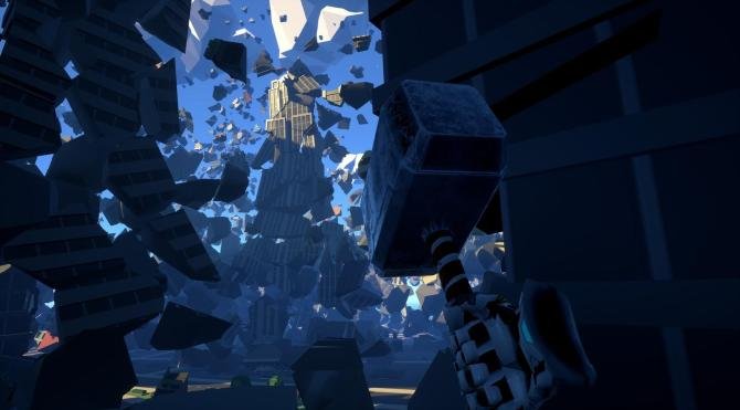 VRobot: VR Giant Robot Destruction Simulator 