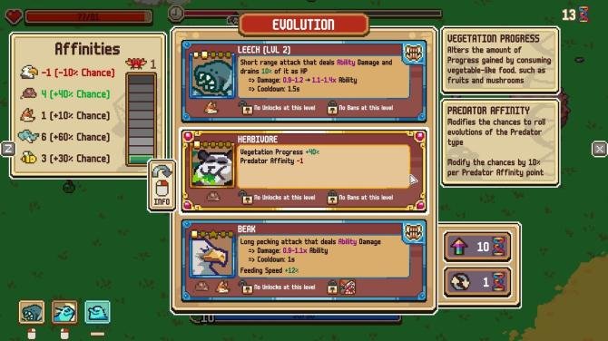 Everything is Crab: The Animal Evolution Roguelite 