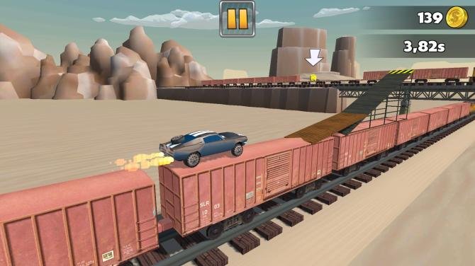 Race in Desert 