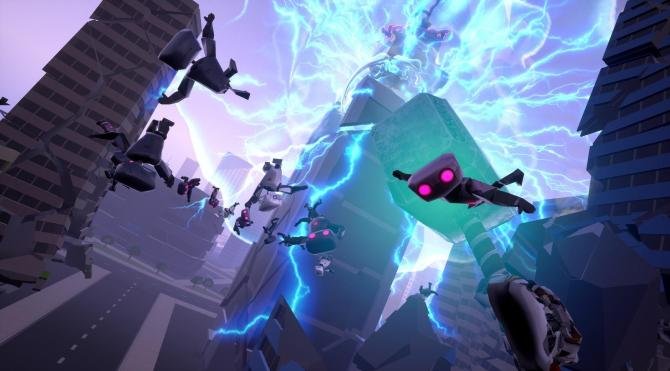 VRobot: VR Giant Robot Destruction Simulator 