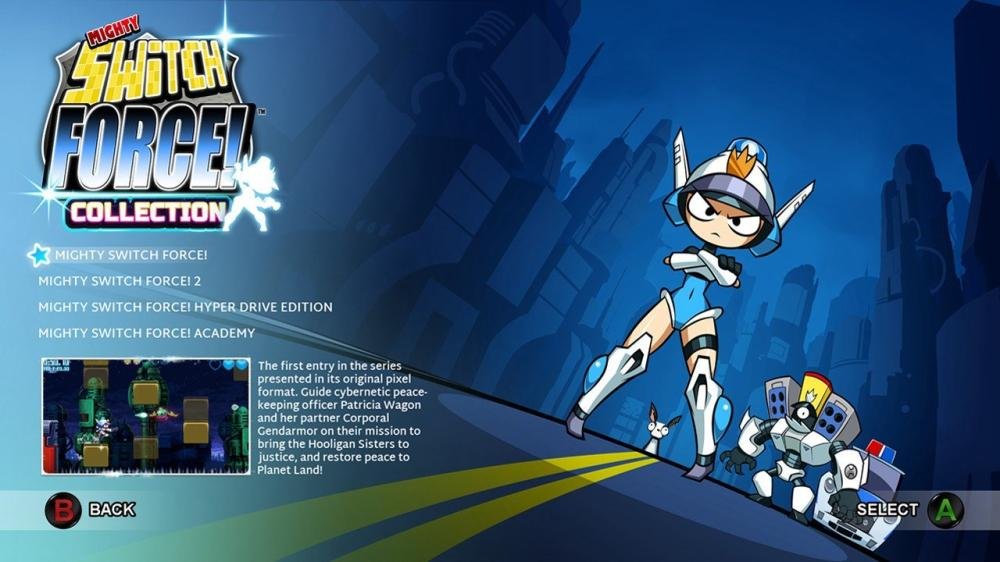 Mighty Switch Force! Collection 