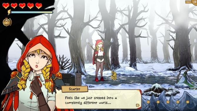 Scarlet Hood and the Wicked Wood 